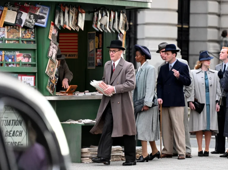New Behind-the-Scenes Images Reveal Michael Fassbender’s Transformation as Joe Kennedy Sr. in Netflix’s Ambitious Biographical Series