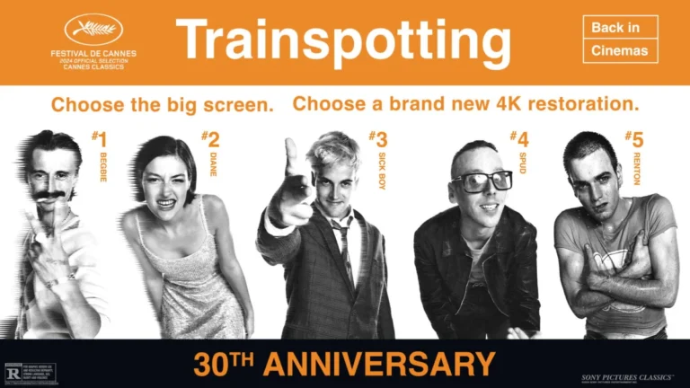 New Trailer for Boyle’s ‘Trainspotting’ 30th Anniversary 4K Re-Release | FirstShowing.net