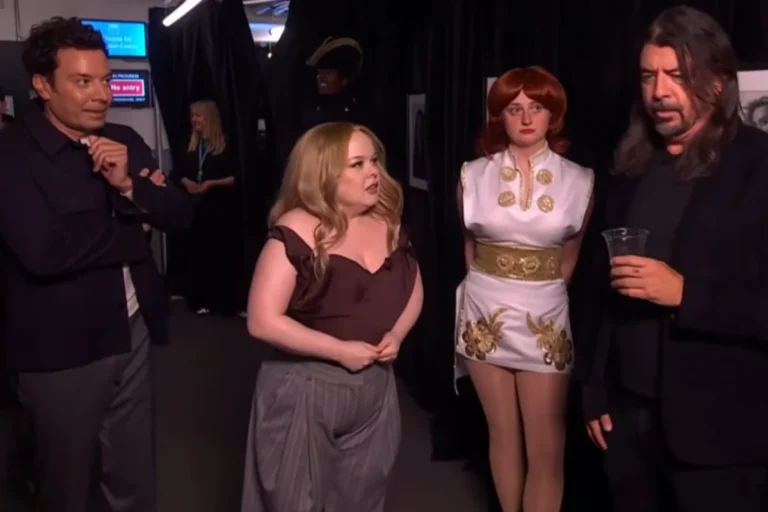 Nicola Coughlan’s SNL UK Monologue Features a Surprise Appearance from Dave Grohl, Encouraged by Jimmy Fallon