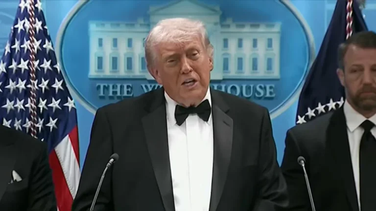 White House Correspondents’ Dinner President Trump Addresses Shooting, Live Stream