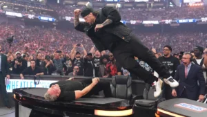 WWE WrestleMania 42: Jelly Roll Takes Out Pat McAfee, Main Event Ends in Bloody Mess