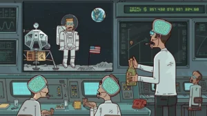 BRAINROT: Alex Semenov’s Retro Sci-Fi Satire Explores the Perils of Internet Culture and Modern Brainrot