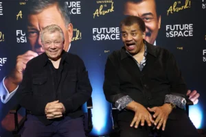 William Shatner and Neil deGrasse Tyson Dive Into Quantum Physics, Space Exploration and the Actor’s New Heavy Metal Album