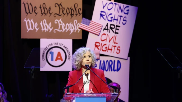Jane Fonda Champions First Amendment at Star-Studded New York Concert, Reviving Historic Advocacy Group