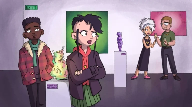Sorry About the Mess A Trans-Themed Punk Rock Adult Animated Comedy Fantasy Series Launches Kickstarter for Independent Pilot
