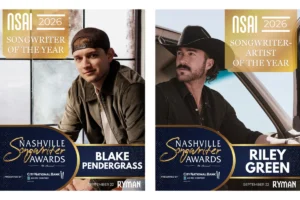 The Ninth Annual Nashville Songwriter Awards Set to Honor Industry Excellence in September