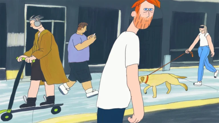 A Comprehensive Look at Nata Metlukh’s Hand-Drawn Animated Masterpiece Off-Time