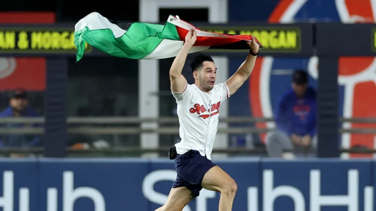 Palestinian Flag Waver Arrested By NYPD After Interrupting Yankees-Mets Game on 9/11