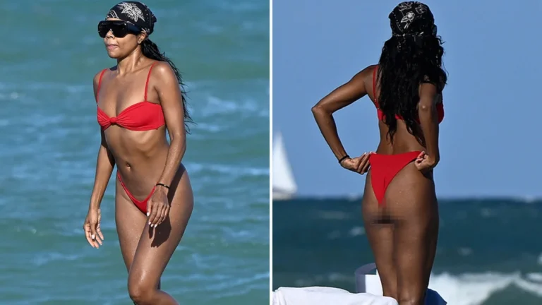 Gabrielle Union Bares Bod in Red Bikini in Miami as She and Dwyane Wade Enjoy Pre-Birthday Getaway