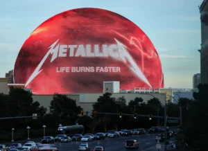 Metallica Officially Launches Life Burns Faster Residency at the Las Vegas Sphere With Groundbreaking Opening Night