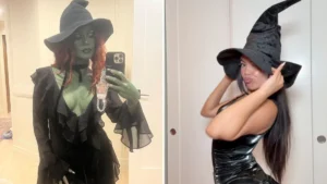 Spooky Season Sexy Stars Dressed As Witches