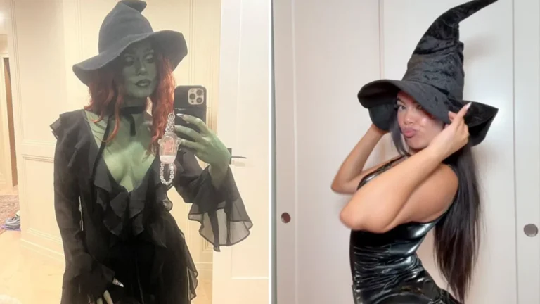 Spooky Season Sexy Stars Dressed As Witches