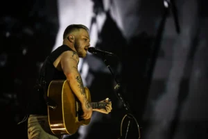 Zach Bryan Wears Free Palestine T-Shirt at Gillette Stadium Following Macklemore Tour Controversy
